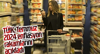 TÜİK, Temmuz 2024 enflasyon rakamlarını açıkladı