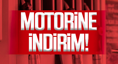 Motorin fiyatlarında indirime gidildi