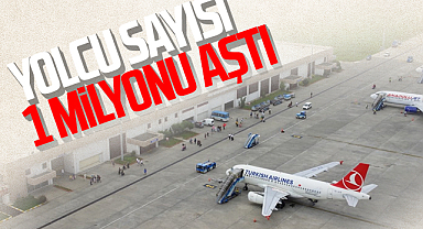 Samsun Çarşamba Havalimanı'nda 9 Ayda 1 Milyonu Aşkın Yolcuya Hizmet