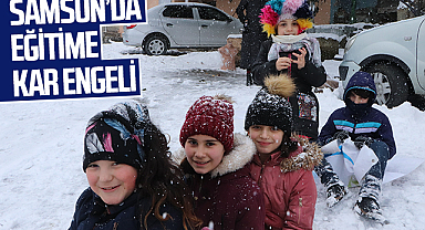 Samsun’da Kar ve Buzlanma Eğitime Engel Oldu: Bazı İlçelerde Okullar Tatil Edildi