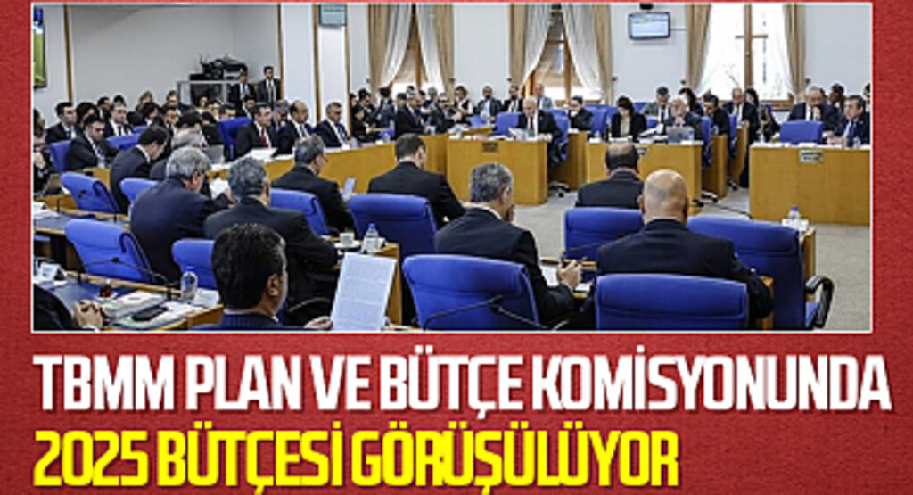 TBMM Plan ve Bütçe Komisyonunda Çalışma ve Sosyal Güvenlik Bakanlığının 2025 Bütçesi Görüşülüyor