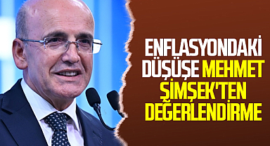 Enflasyondaki Düşüşe Mehmet Şimşek'ten Değerlendirme