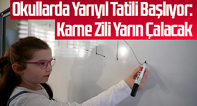 Okullarda Yarıyıl Tatili Başlıyor: Karne Zili Yarın Çalacak