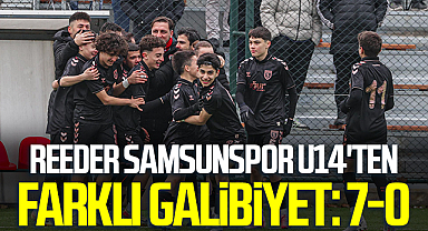 Reeder Samsunspor U14'ten Farklı Galibiyet: 7-0