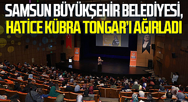Samsun Büyükşehir Belediyesi, Hatice Kübra Tongar’ı Ağırladı
