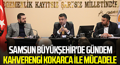 Samsun Büyükşehir'de Gündem Kahverengi Kokarca ile Mücadele