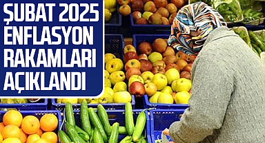 Şubat 2025 enflasyon rakamları açıklandı