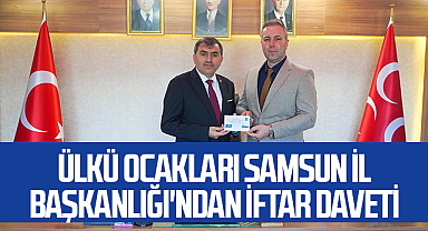 Ülkü Ocakları Samsun İl Başkanlığı'ndan İftar Daveti