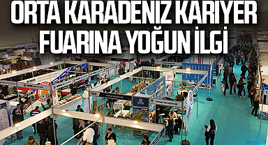Orta Karadeniz Kariyer Fuarı 2025 Yoğun İlgiyle Açıldı