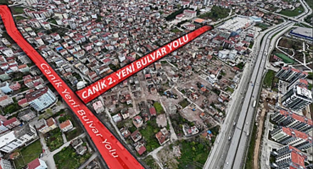 Canik’e Ulaşımda Yeni Dönem: 2. Yeni Bulvar Yolu Geliyor