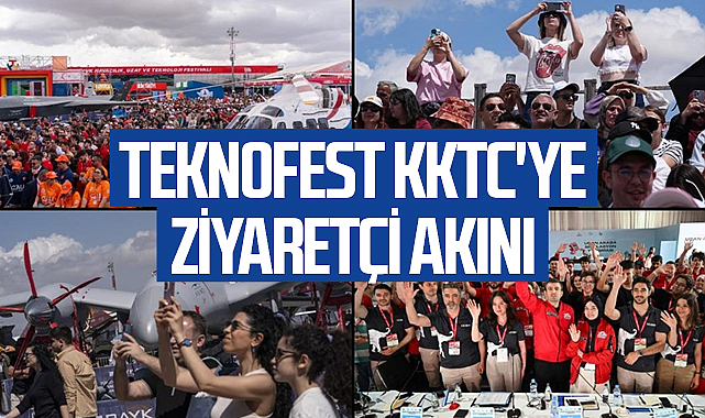 TEKNOFEST KKTC'ye Ziyaretçi Akını