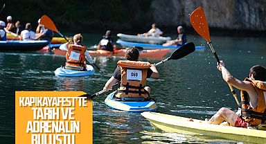 Kapıkayafest’te Tarih ve Adrenalin Buluştu: Kral Mezarları Kano Yarışı Nefes Kesti
