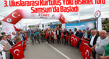 3. Uluslararası Kurtuluş Yolu Bisiklet Turu Samsun’da Başladı