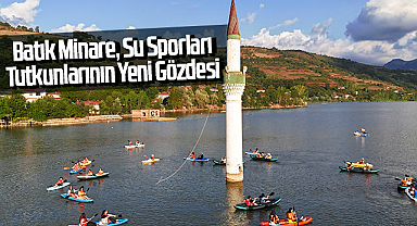 Batık Minare, Su Sporları Tutkunlarının Yeni Gözdesi