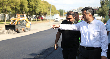 Samsun Büyükşehir'den 17 İlçede Dev Yol Hamlesi: 7 Ayda 432 Kilometre Yol Yapıldı