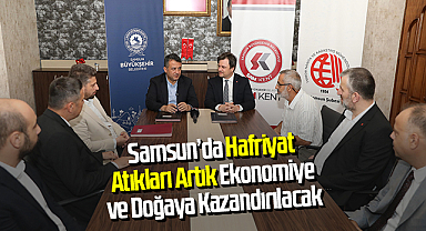 Samsun’da Hafriyat Atıkları Artık Ekonomiye ve Doğaya Kazandırılacak