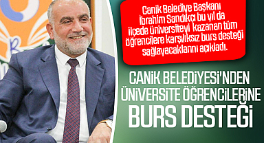 Canik Belediyesi'nden Üniversite Öğrencilerine Burs Desteği