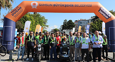 Samsun’da Avrupa Hareketlilik Haftası’nda “Arabasız Gün Etkinliği” düzenlendi