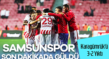 Samsunspor Son Dakikada Güldü: Karagümrük’ü 3-2 Yıktı