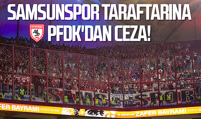 Samsunspor Taraftarına PFDK'dan Ceza!