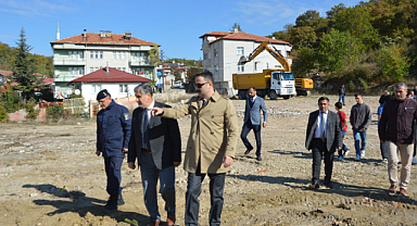 Havza’da Müftülük Sitesi ve yatılı Kur’an kursu projesi için ilk kazma vuruldu
