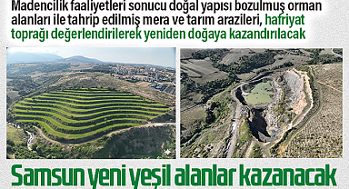 Samsun Yeni Yeşil Alanlar Kazanacak