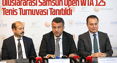 Uluslararası Samsun Open WTA 125 Tenis Turnuvası Tanıtıldı