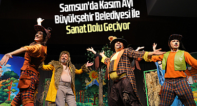 Samsun'da Kasım Ayı Büyükşehir Belediyesi İle Sanat Dolu Geçiyor