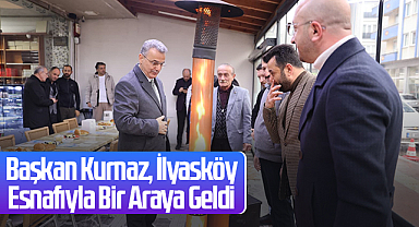 İlkadım Belediye Başkanı İhsan Kurnaz, İlyasköy Esnafıyla Bir Araya Geldi