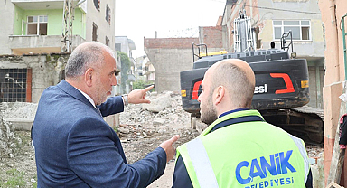 Başkan Sandıkçı: Canik’te Güvenli Şehirleşmeye Kararlılıkla Devam Ediyoruz