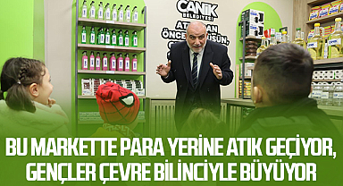 Bu Markette Para Yerine Atık Geçiyor, Gençler Çevre Bilinciyle Büyüyor