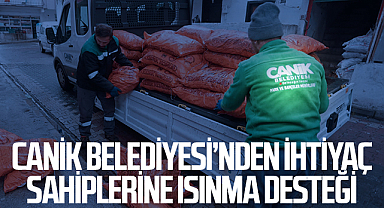 Canik Belediyesi’nden İhtiyaç Sahiplerine Isınma Desteği