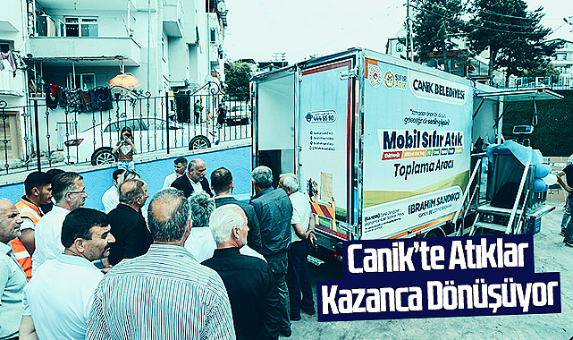 Canik’te Atıklar Kazanca Dönüşüyor