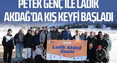 Petek Genç ile Ladik Akdağ’da Kış Keyfi Başladı