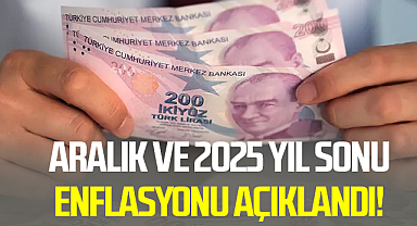TÜİK duyurdu: Aralık ve 2025 yıl sonu enflasyonu açıklandı!