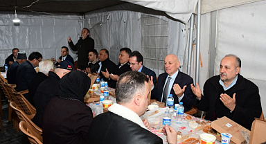 Terme’de Ramazan’ın İlk İftarı Şehit Aileleri ve Gazilerle Açıldı