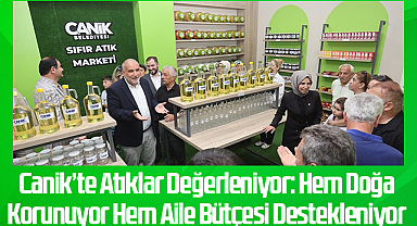 Canik’te Atıklar Değerleniyor: Hem Doğa Korunuyor Hem Aile Bütçesi Destekleniyor