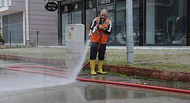 İlkadım Belediyesi Temizlik Çalışmalarını İlçe Genelinde Aralıksız Sürdürüyor