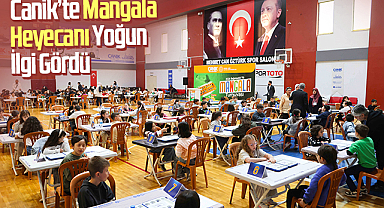 Canik’te Mangala Heyecanı Yoğun İlgi Gördü