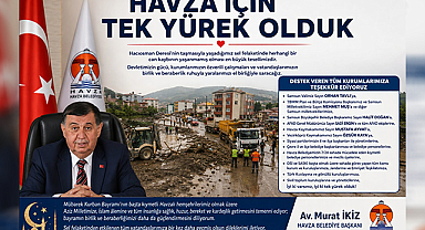 Havza İçin Tek Yürek Olduk