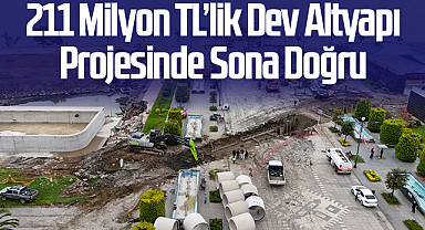 211 Milyon TL’lik Dev Altyapı Projesinde Sona Doğru: İlkadım’ın Atık Su Hattı Yenileniyor