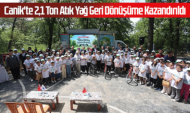 Canik'te 2,1 Ton Atık Yağ Geri Dönüşüme Kazandırıldı