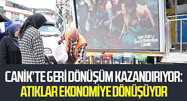 Canik’te Geri Dönüşüm Kazandırıyor: Atıklar Ekonomiye Dönüşüyor