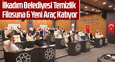 İlkadım Belediyesi Temizlik Filosuna 6 Yeni Araç Katıyor