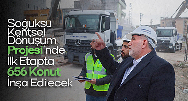 Soğuksu Kentsel Dönüşüm Projesi’nde İlk Etapta 656 Konut İnşa Edilecek