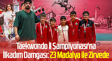 Taekwondo İl Şampiyonası'na İlkadım Damgası: 23 Madalya ile Zirvede