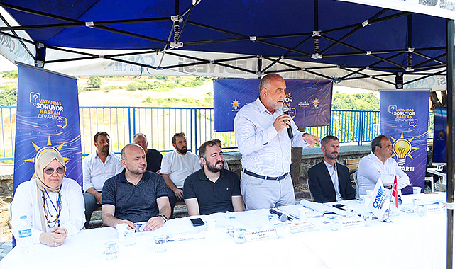 Başkan Sandıkçı Toptepe’de Vatandaşlarla Buluştu: