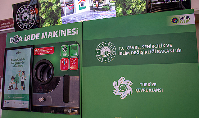 OMÜ Yaşam Merkezi'ndeki depozito iade sistemi öğrencilerden ilgi görüyor