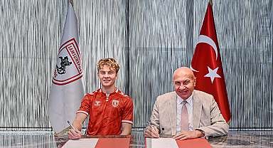 Kırmızı-Beyazlı Kulübe Danimarkalı Takviye: Oskar Øhlenschlæger Samsunspor'da