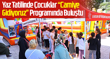 Yaz Tatilinde Çocuklar “Camiye Gidiyoruz” Programında Buluştu